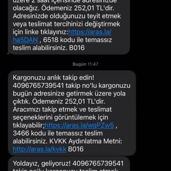 Kargom Adresime Gelmiyor, Yanıltıcı Bilgiler Veriliyor
