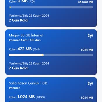 Turkcell Mega Paket Kullanım Sorunu