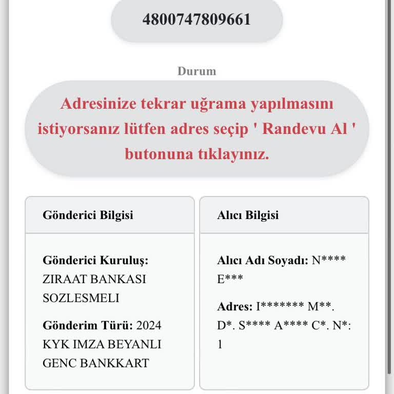 Kuryenet Teslimat Sorunu Ve İletişim Eksikliği