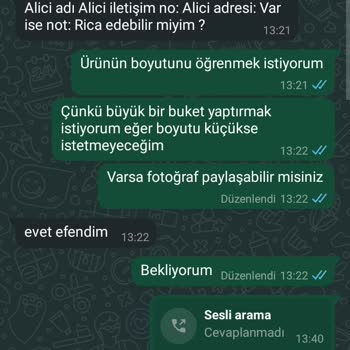 Çiçek Siparişi Sonrası İletişim Kesildi, Paramız Kayboldu