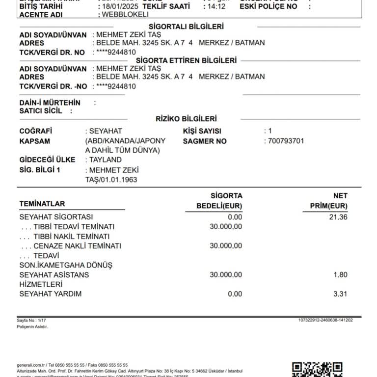 Generali Sigorta Müşteri Hizmetlerine Ulaşamama Sorunu