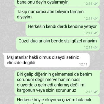 Eksik Ürün Ve İlgisizlik