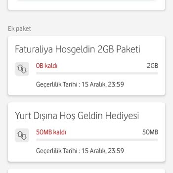 Vodafone Tarife Geçiş Sorunu Ve Yanıltıcı Bilgiler
