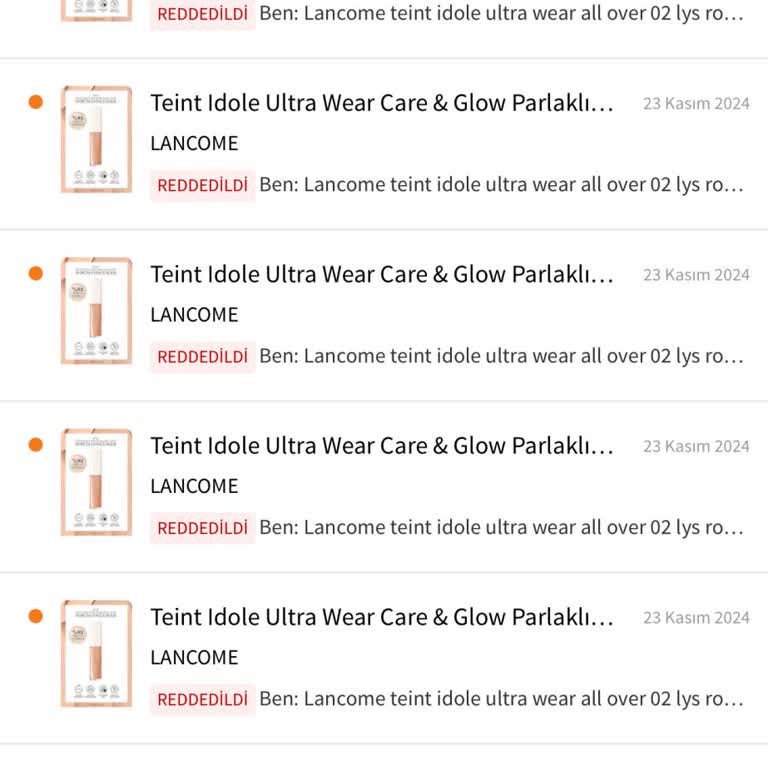 Lancome Satıcısının İlgisiz Tavrı