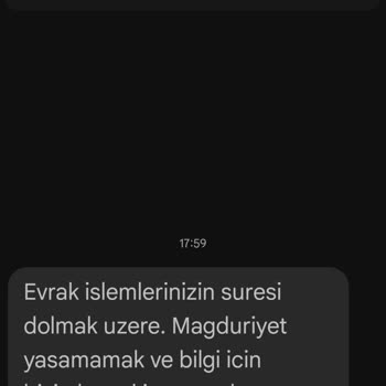 Asılsız Hukuk Bürosu Mesajlarıyla Mağduriyet