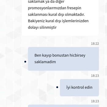 Kazançlarımın Ödenmemesi Ve Hesabımın Sıfırlanması