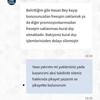 Kazançlarımın Ödenmemesi Ve Hesabımın Sıfırlanması