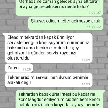 Kırık Gardırop Kapağı Ve Eksik Zigon Sehpa Krizi