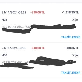 HGS Ücretinin Çifte Çekimi Ve İlgisiz Müşteri Hizmetleri