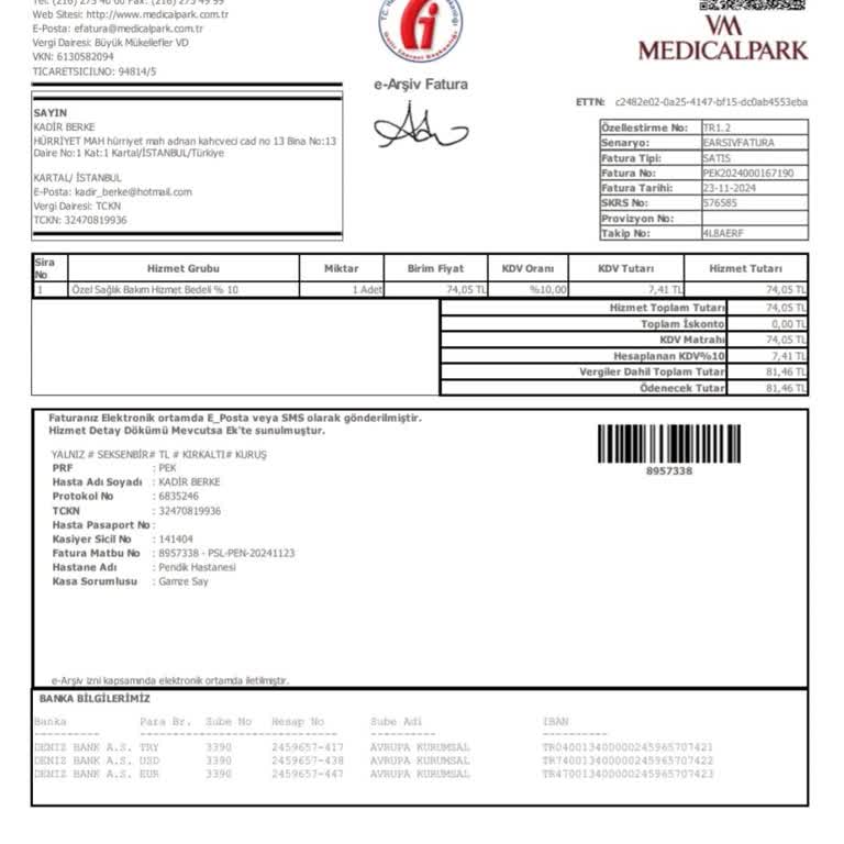 Mapfre Sigortam Olmasına Rağmen Ek Ücret Alındı