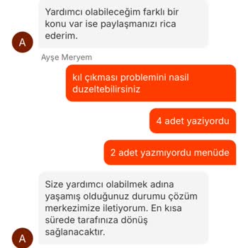 Migros Yemek'te Eksik Sipariş Ve Çözüm Merkezinin Yokluğu