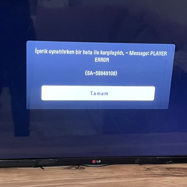 Tod TV Uygulaması Sürekli Hata Veriyor