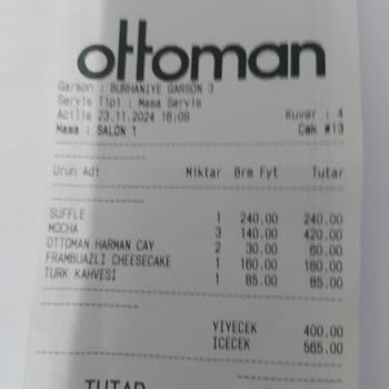 Ottoman Nargile Atölyesi Burhaniye Yetersiz Hizmet Ve Müşteri Memnuniyetsizliği!