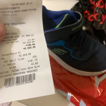 Boyner'den Aldığım Skechers Ayakkabının Hızla Parçalanması