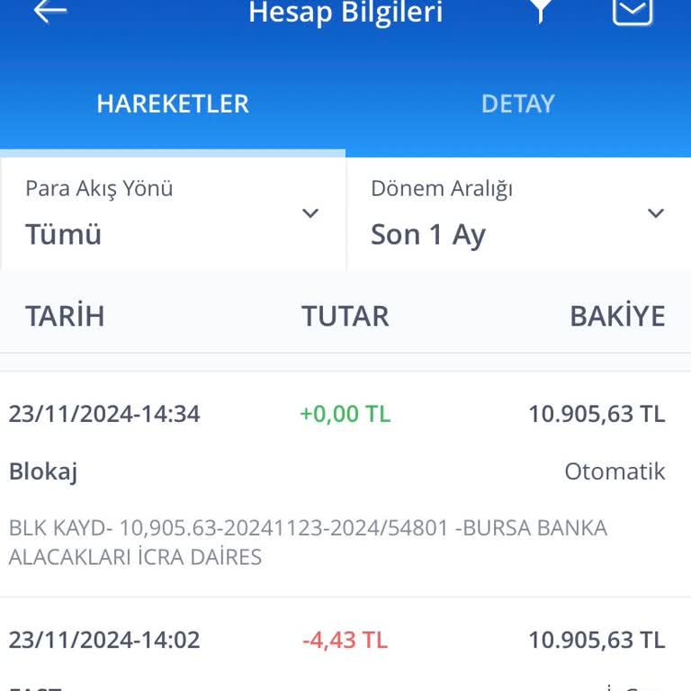 Adalet Bakanlığı Hesap Blokesi Nedeniyle Mağduriyet