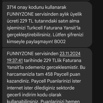 Onaysız Paycell İşlemleri Ve İade Sorunu
