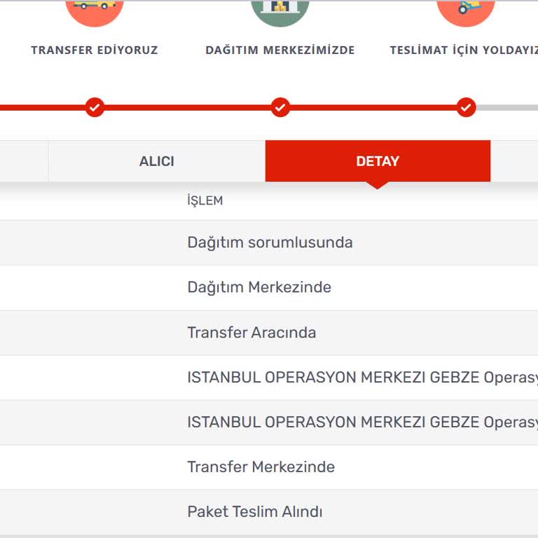 Kargom Nerede? Gebze'den Van'a Mı Gidiyor?
