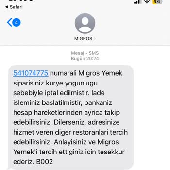 Teslimat Gecikmesi Ve İptal Edilen Sipariş Sorunu
