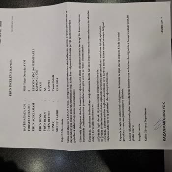 Lescon Eşofman Garanti Sürecinde Hayal Kırıklığı