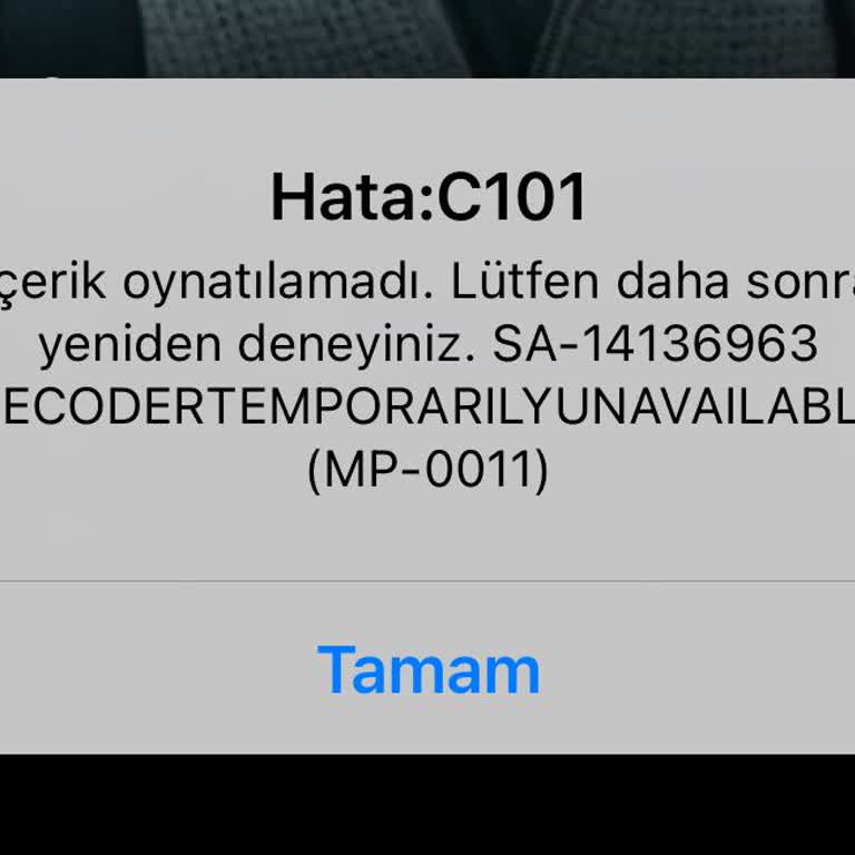 Bein Connect Yayın Sorunu: Ulusal Kanallarda C101 Hatası