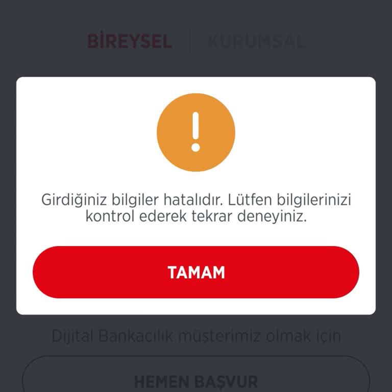 Ziraat Bankası Mobil Uygulama Giriş Sorunu