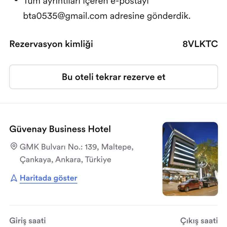 Geçersiz Rezervasyon Ve İade Sorunu