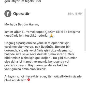 Eksik Ürünler Ve İade Sorunu