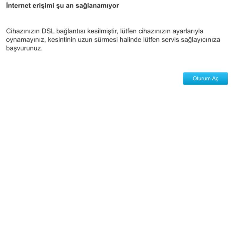 Sürekli Kesilen İnternet Hizmeti Ve Yetersiz Hız