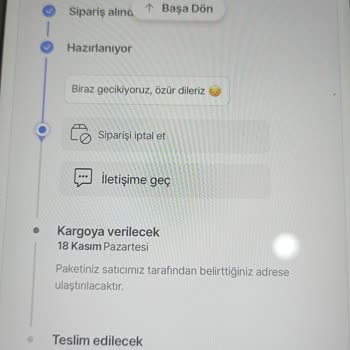 Eksik Teslimat Ve Stok Sorunu