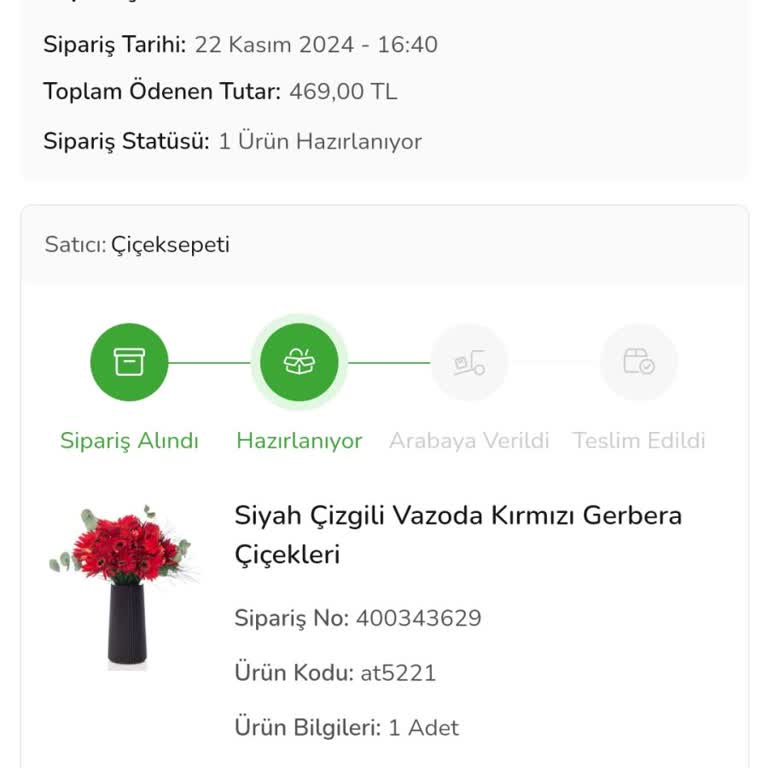 Öğretmenler Günü Çiçek Teslimatında Tarih Hatası