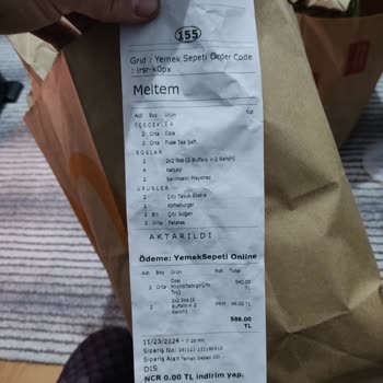Eksik Soslar Ve Soğuk Gelen Siparişler