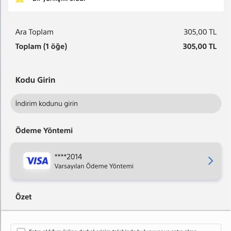 PlayStation Plus Satın Alma Sorunu: Sürekli Hata Mesajı