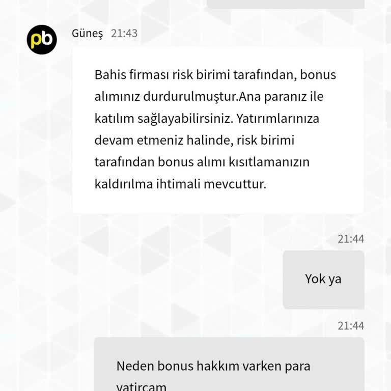 Bonus Taleplerine Yanıt Vermeyen Palacebet Sitesi