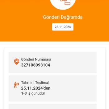 Zamanında Teslim Edilmeyen Gıda Kolisi