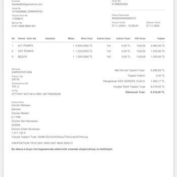 Karcher K7 Servis Hatası Ve Çözüm Beklentisi