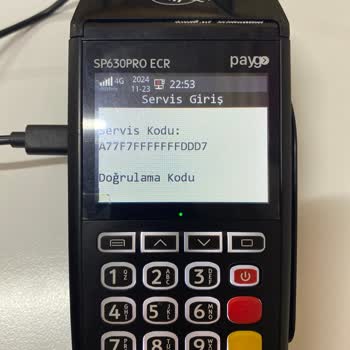 Paygo SP 630 ECR Cihazında Sürekli Servis Ve Doğrulama Kodu Sorunu