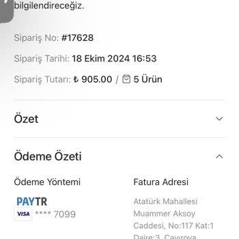 Qafiyeprive.com'dan Aldığım Ürünler Gönderilmiyor Ve İade Yapılmıyor