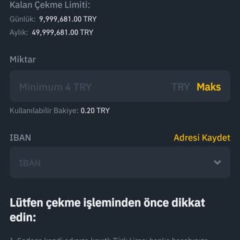 Hesap Bakiyesi Sorunu: Çekim İşlemi Başarısız