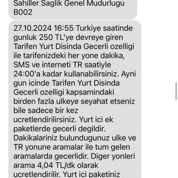 Turkcell'den Haksız Yurt Dışı Kullanım Ücreti
