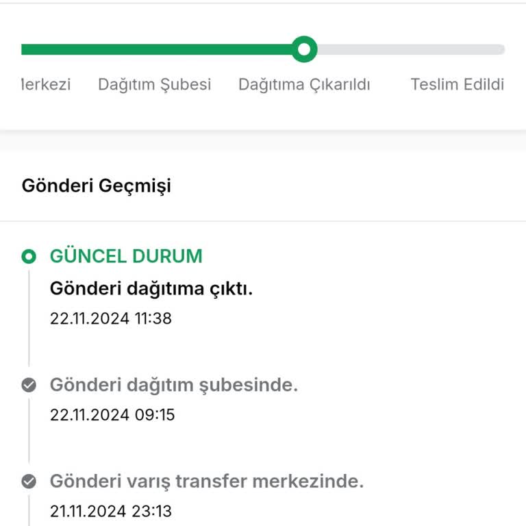 Sürat Kargo Atakum Şubesi'nin Teslimat Gecikmeleri