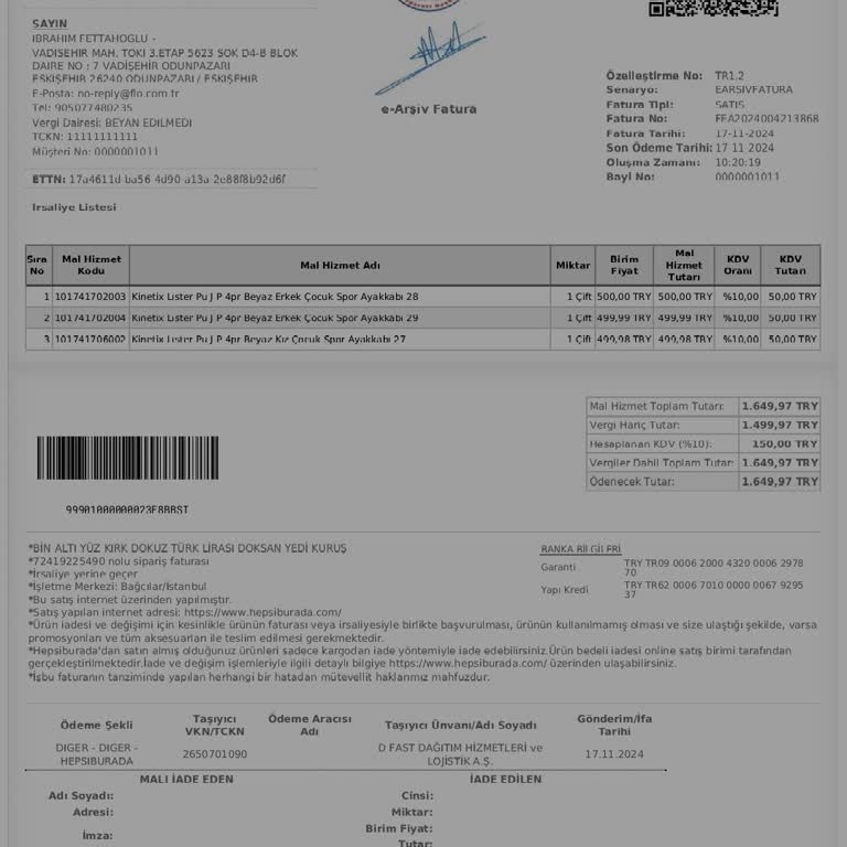 Espark Mağazasında İade Sürecinde Ters Tavır