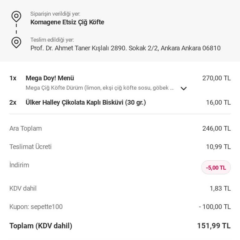 Yanlış Adrese Teslimat Ve İletişim Eksikliği