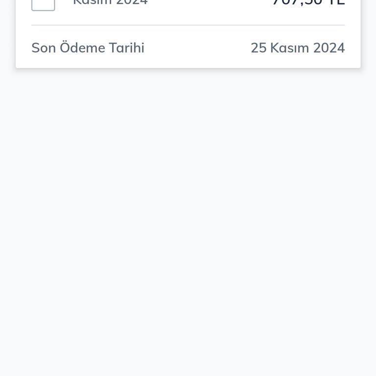Faturada Beklenmedik Artış
