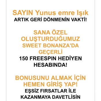 Israrcı Aramalar Ve Yanıltıcı Bonus Sözü