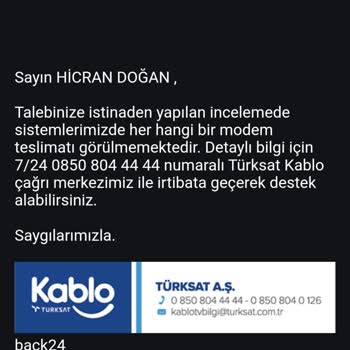 Kablo Net Modem Sorunu: Mağduriyetim Giderilmiyor