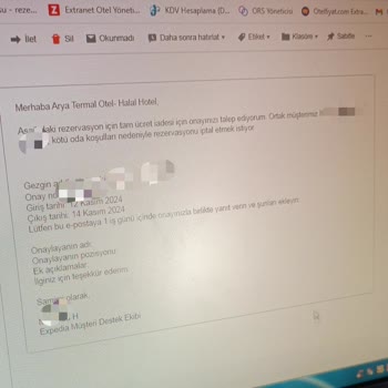 Hotels.com'da İade Sorunu Ve Müşteri Hizmetleri Çıkmazı