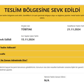 Teslimat Süresindeki Gecikme Ve Hayal Kırıklığı