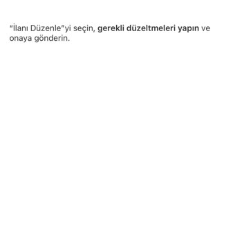 İlan Ücreti İadesi Ve Resim Ekleme Sorunu