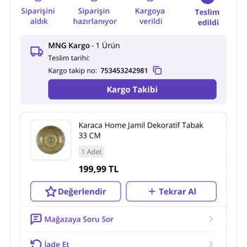 Teslim Edilmeyen Sipariş Ve Yanıltıcı Kargo Bilgisi