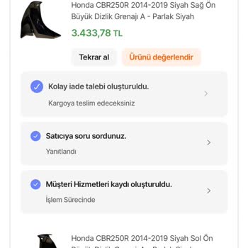 Yanlış Ürün Ve İade Sorunlarıyla Karşılaştım